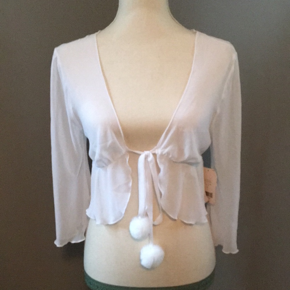 White Shrug Bolero
